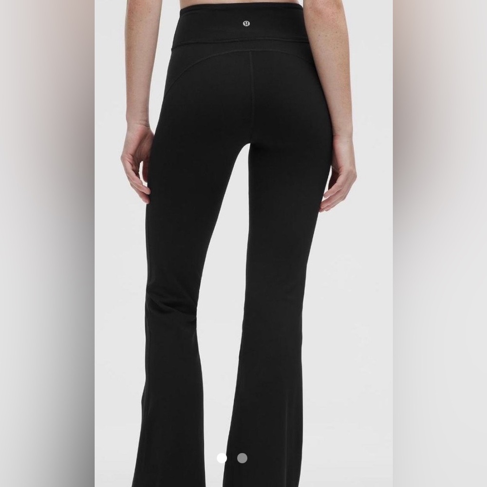 lululemon athletica Black Boot-Cut Flare Pants
